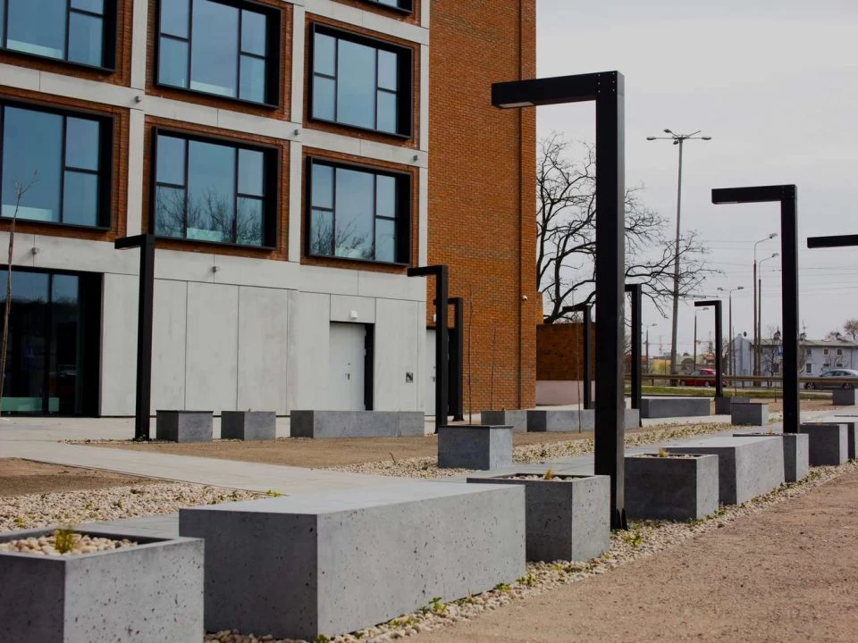 mała architektura z betonu