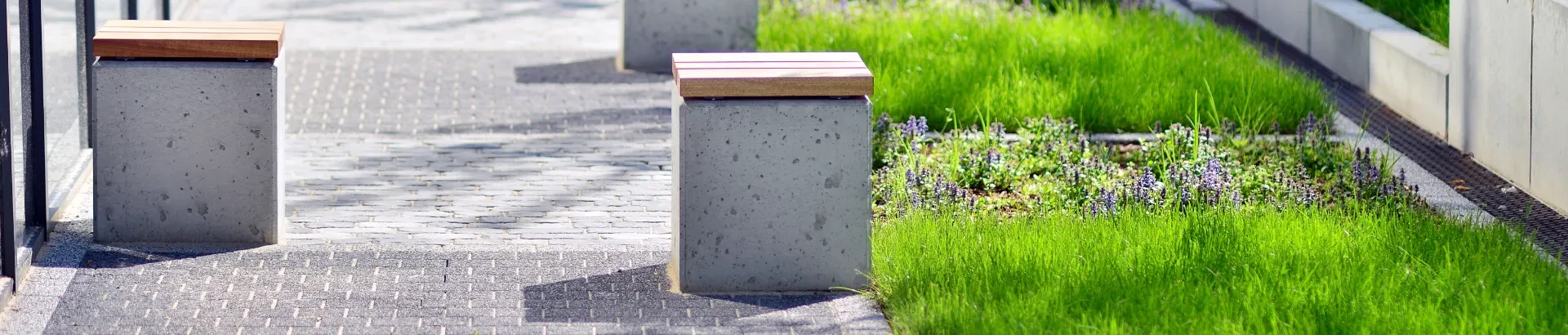 siedziska betonowe